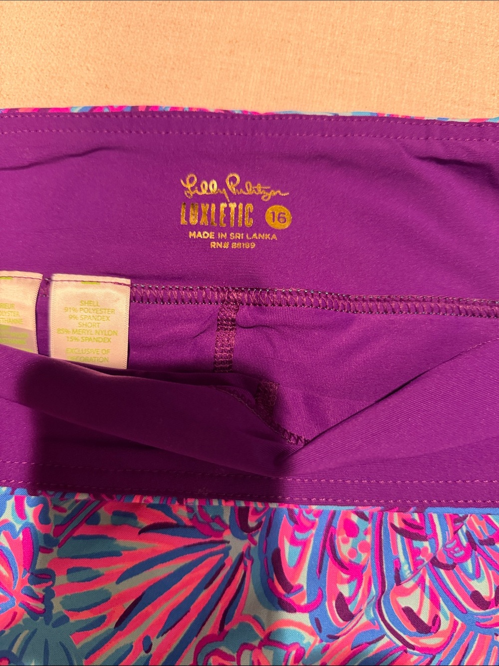 Lilly Pulitzer Luxletic skort - Picture 4 of 4
